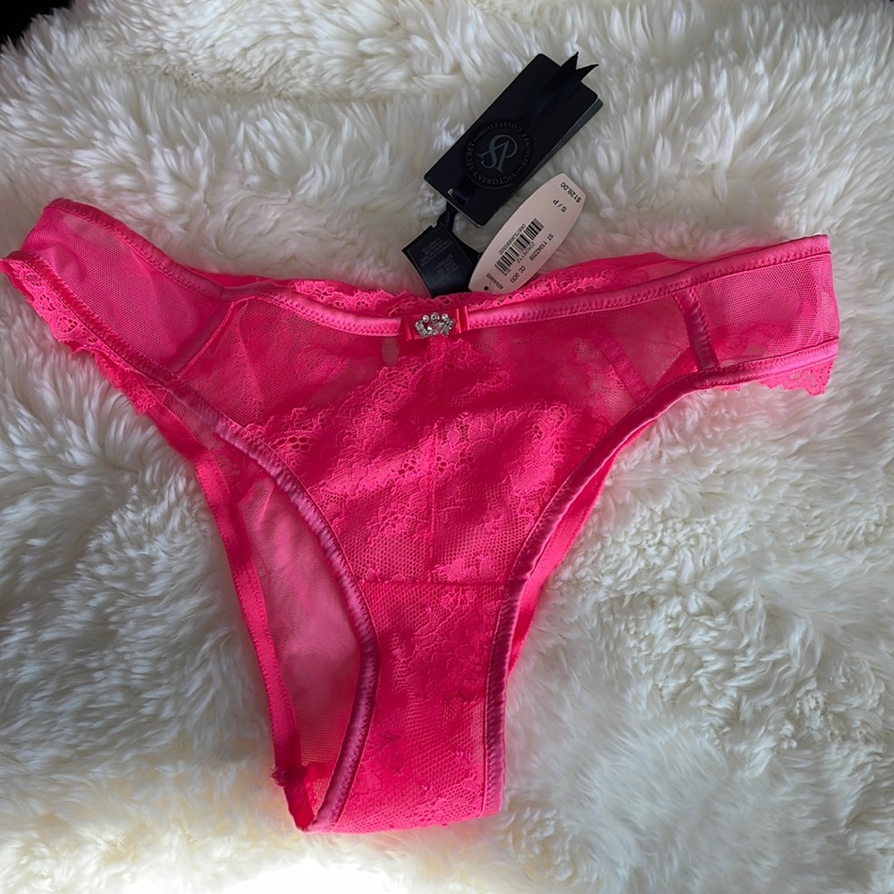 Victoria Secret Designer Panties with real Swarovski elements.